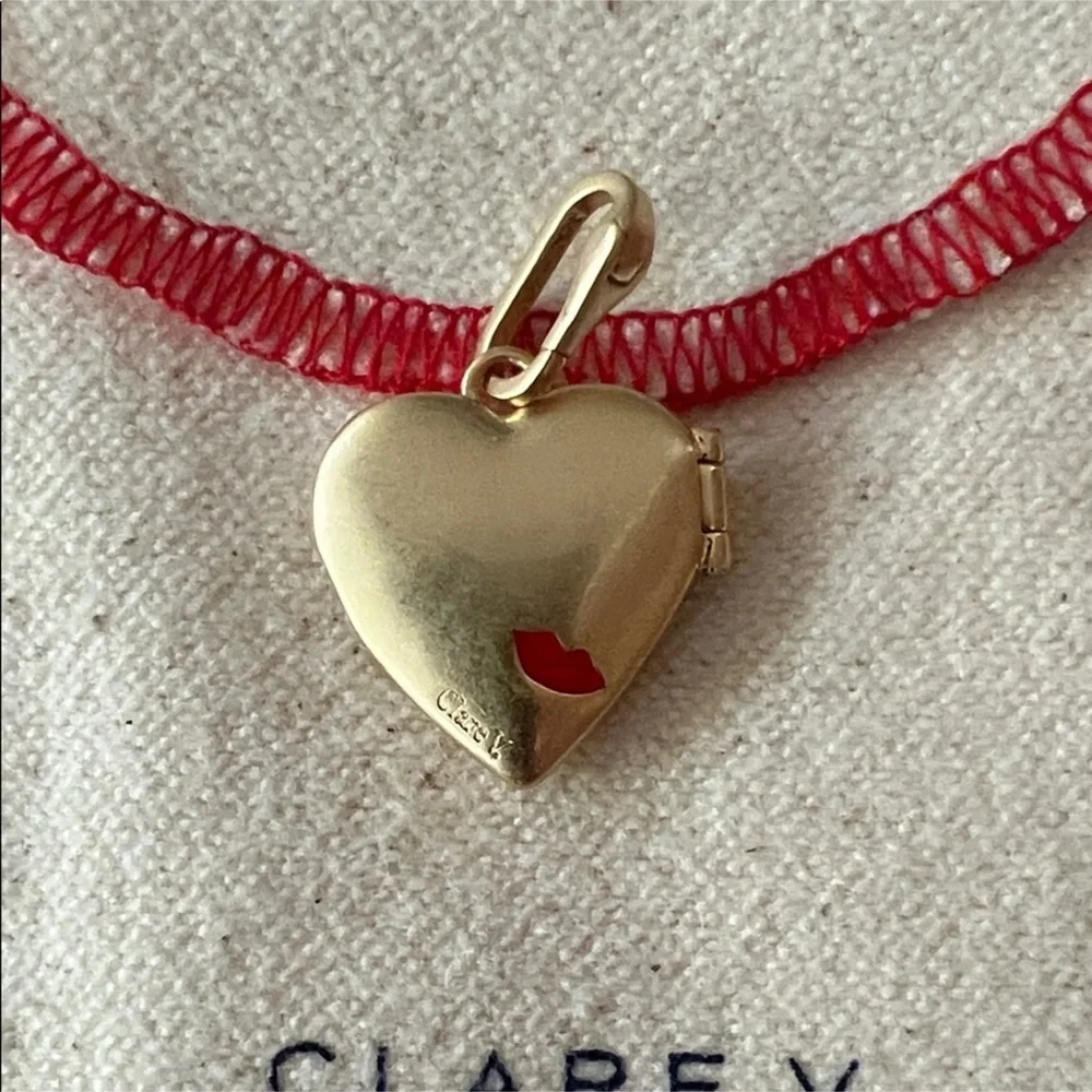 Clare V Heart Locket Charm - Picture 3 of 4